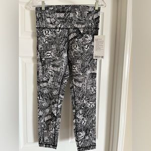 Lululemon Wunder Train HR Tight 25”. Size 10. NWT